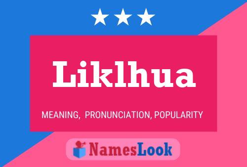 Постер имени Liklhua