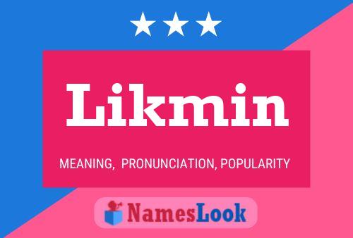 Постер имени Likmin