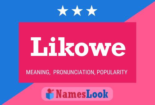 Постер имени Likowe