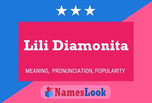 Постер имени Lili Diamonita