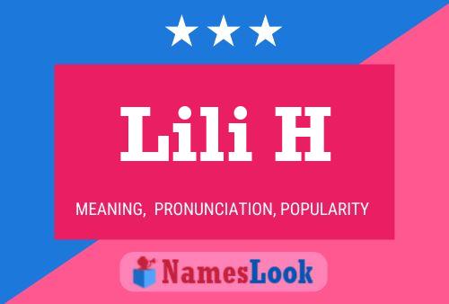 Постер имени Lili H