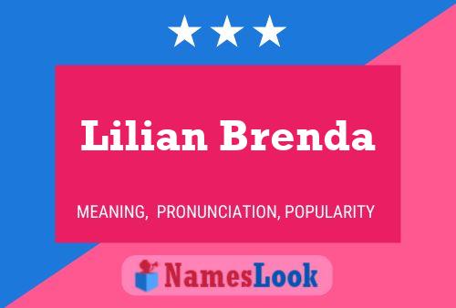 Постер имени Lilian Brenda