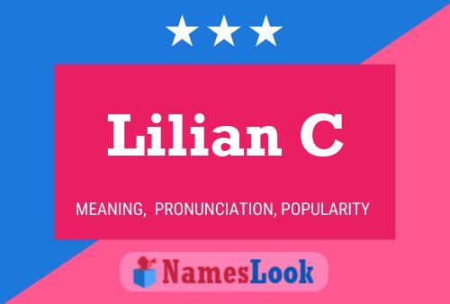 Постер имени Lilian C