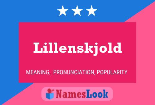 Постер имени Lillenskjold