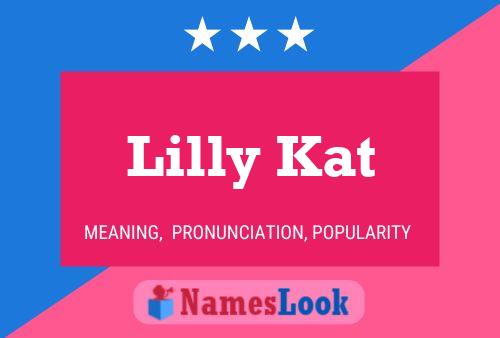 Постер имени Lilly Kat