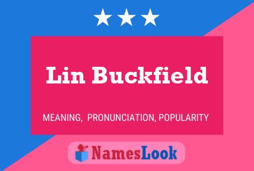 Постер имени Lin Buckfield