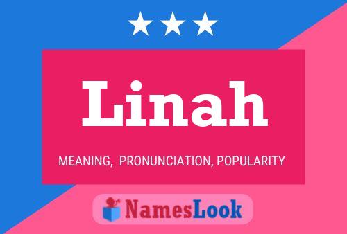 Постер имени Linah