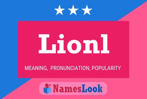 Постер имени Lionl