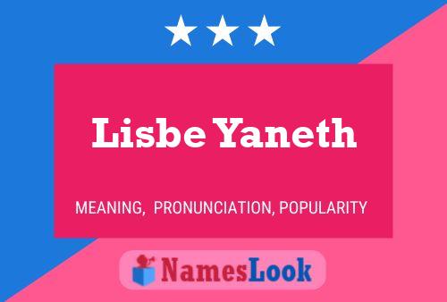 Постер имени Lisbe Yaneth