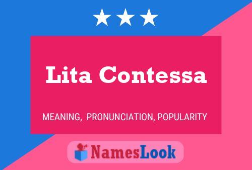 Постер имени Lita Contessa