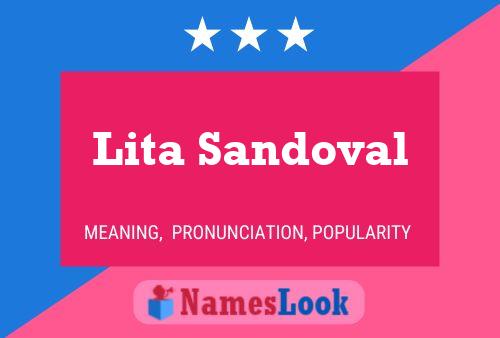 Постер имени Lita Sandoval