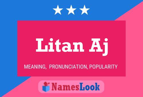 Постер имени Litan Aj