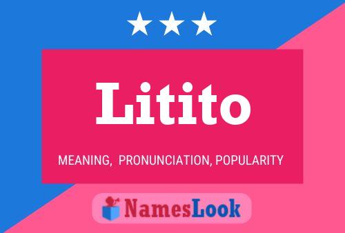 Постер имени Litito