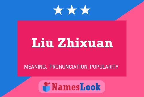 Постер имени Liu Zhixuan