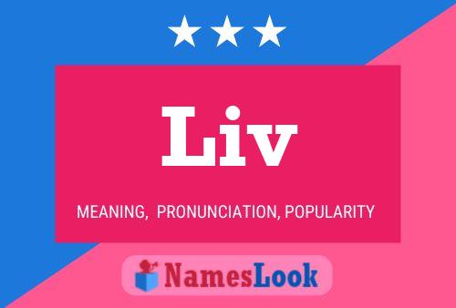 Постер имени Liv