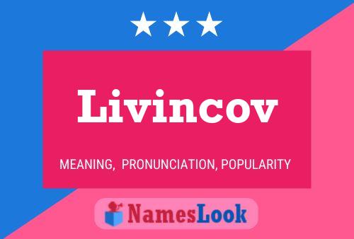 Постер имени Livincov