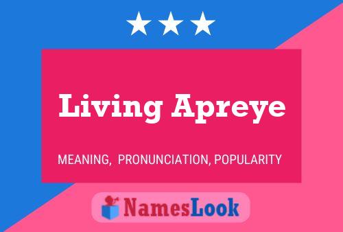 Постер имени Living Apreye