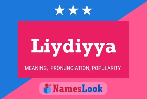 Постер имени Liydiyya