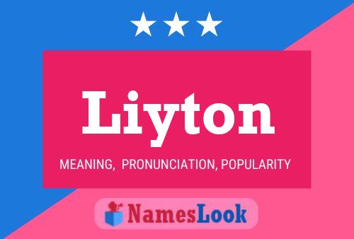 Постер имени Liyton