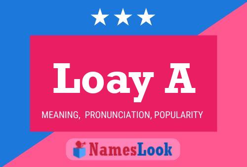 Постер имени Loay A