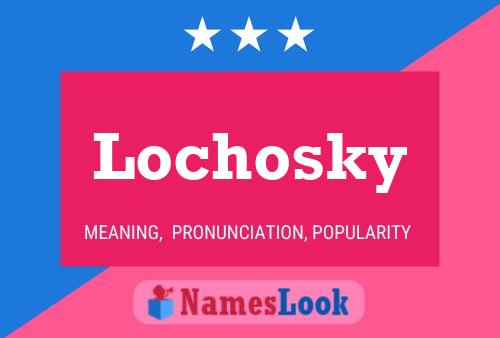 Постер имени Lochosky