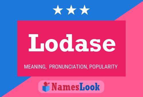 Постер имени Lodase