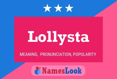 Постер имени Lollysta