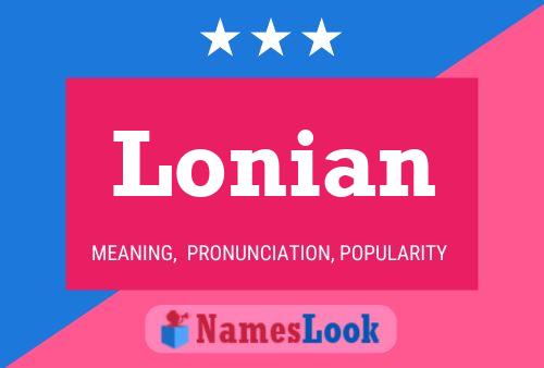 Постер имени Lonian