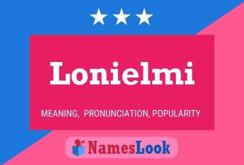 Постер имени Lonielmi