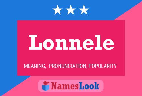 Постер имени Lonnele