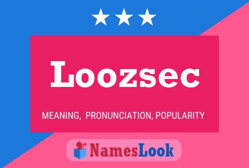 Постер имени Loozsec