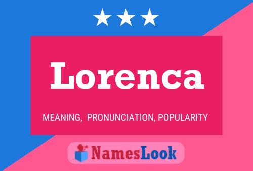 Постер имени Lorenca