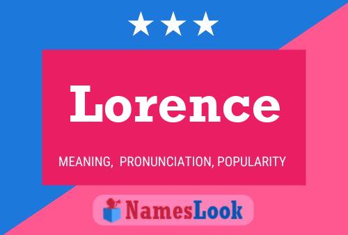 Постер имени Lorence