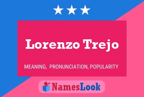 Постер имени Lorenzo Trejo