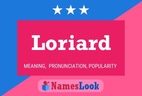 Постер имени Loriard