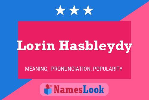 Постер имени Lorin Hasbleydy