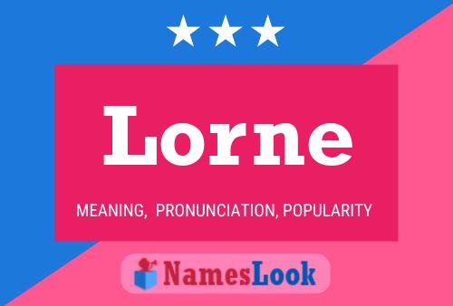 Постер имени Lorne