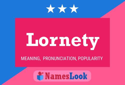 Постер имени Lornety