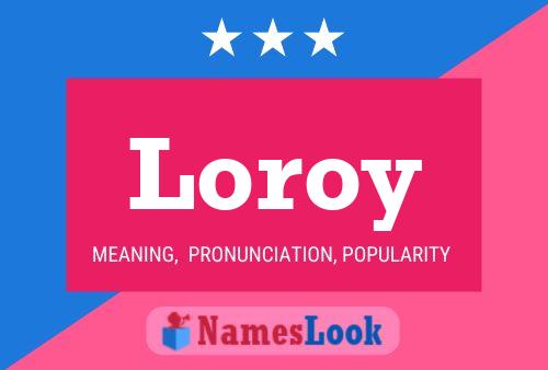 Постер имени Loroy