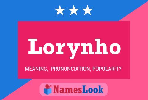 Постер имени Lorynho