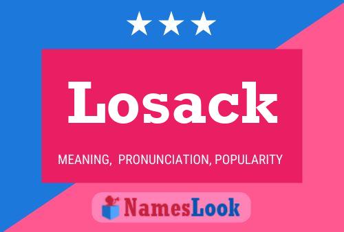 Постер имени Losack