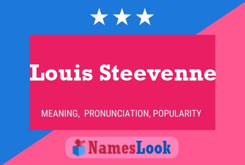 Постер имени Louis Steevenne