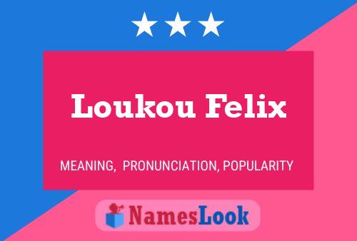 Постер имени Loukou Felix