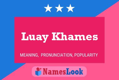 Постер имени Luay Khames