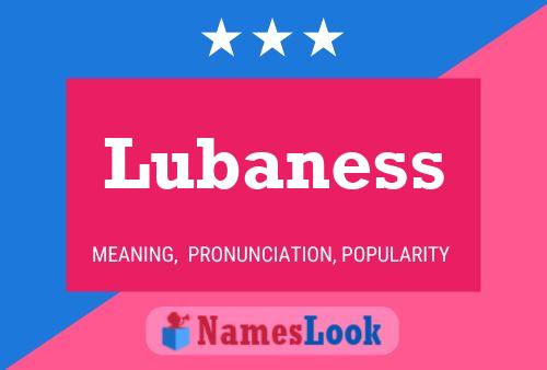 Постер имени Lubaness