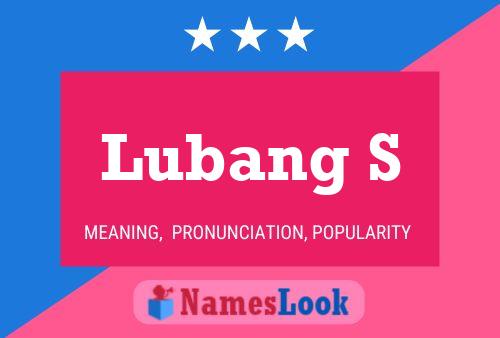 Постер имени Lubang S