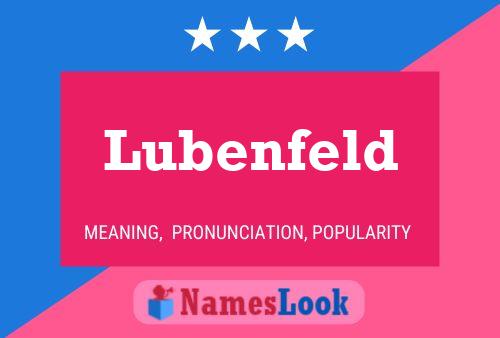 Постер имени Lubenfeld