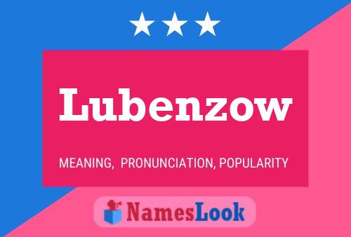 Постер имени Lubenzow