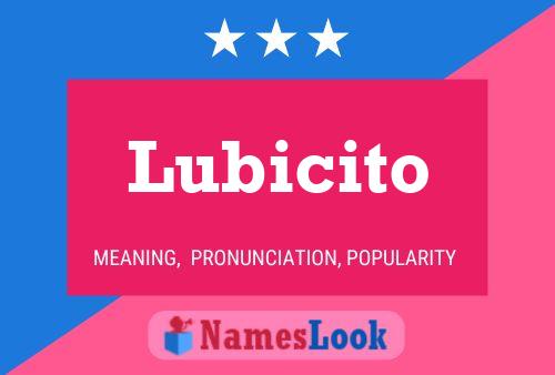 Постер имени Lubicito