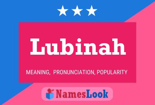 Постер имени Lubinah